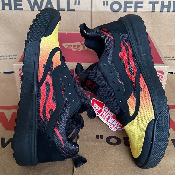 Vans Ultrarange Rapidw Flame Black sneakers WMNS