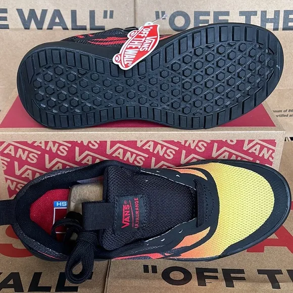 Vans Ultrarange Rapidw Flame Black sneakers WMNS