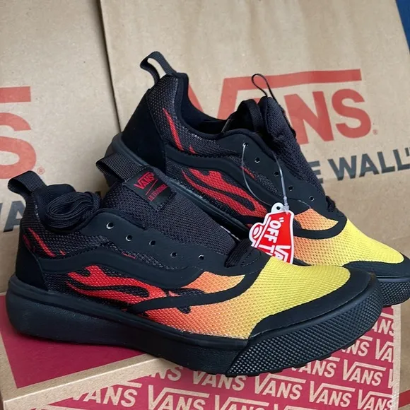 Vans Ultrarange Rapidw Flame Black sneakers WMNS