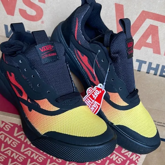 Vans Ultrarange Rapidw Flame Black sneakers WMNS