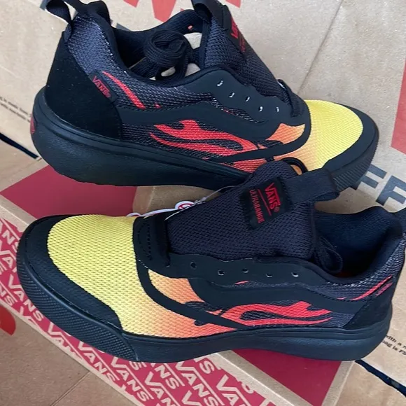 Vans Ultrarange Rapidw Flame Black sneakers WMNS