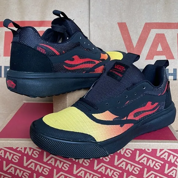 Vans Ultrarange Rapidw Flame Black sneakers WMNS