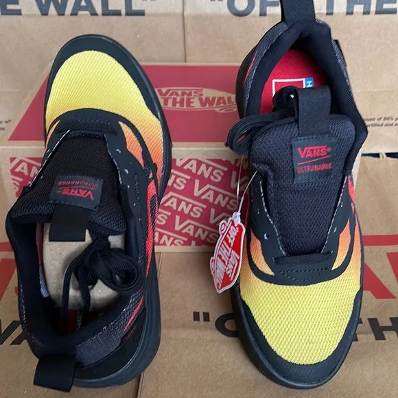 Vans Ultrarange Rapidw Flame Black sneakers WMNS