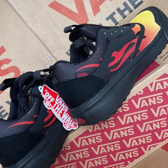 Vans Ultrarange Rapidw Flame Black sneakers WMNS