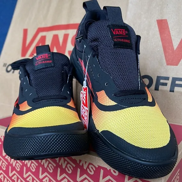 Vans Ultrarange Rapidw Flame Black sneakers WMNS