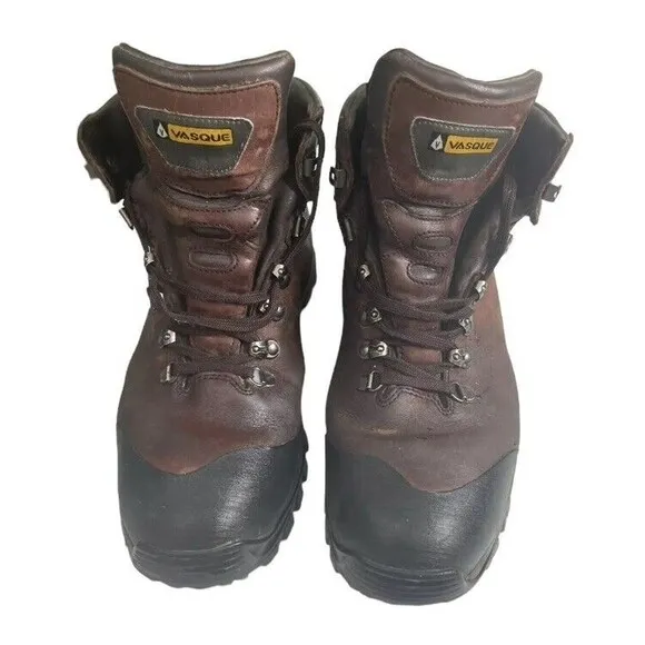 Vasque Summit GTX 7152 Men's Brown Black Leather Gore-Tex Ankle Hiking Boots 13M