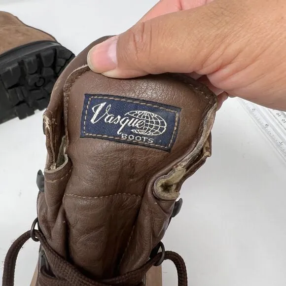 Vasque Sundowner 7530 Brown Gore-Tex Leather Hiking Boots Men's 8