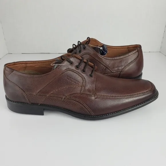 Venturini Mens Brown Leather Oxford shoes Size 43
