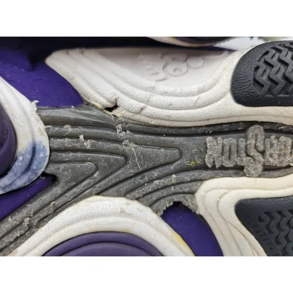 Vintage 1998 Adidas EQT KB8 2 KOBE Bryant Mamba Shoes Size 13 Laker Purple *READ