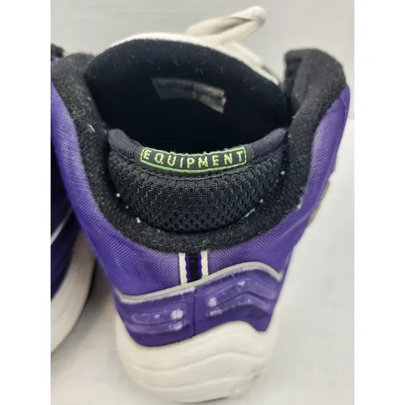 Vintage 1998 Adidas EQT KB8 2 KOBE Bryant Mamba Shoes Size 13 Laker Purple *READ