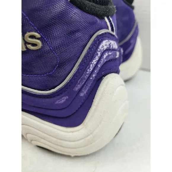 Vintage 1998 Adidas EQT KB8 2 KOBE Bryant Mamba Shoes Size 13 Laker Purple *READ