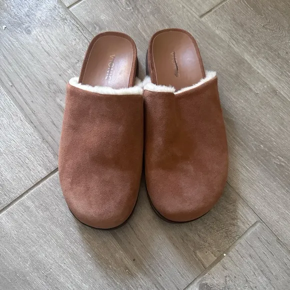 Vionic Arlette Suede Mule / Built in Orthodic size 9 New Without Box