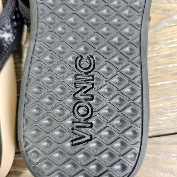 Vionic Sally Leather Toe Post Sandals, Womens Size 7, NWOT