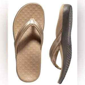 Vionic Sandals Flip Flops Arch Support Cream Size 13