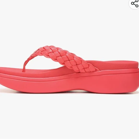 VionicKenji Braided Toe Post Platform Sandals