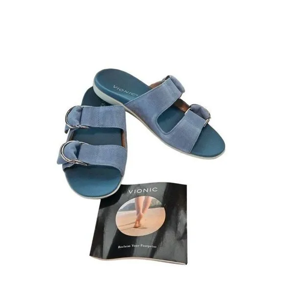 Vionic ladies slide sandals NWB