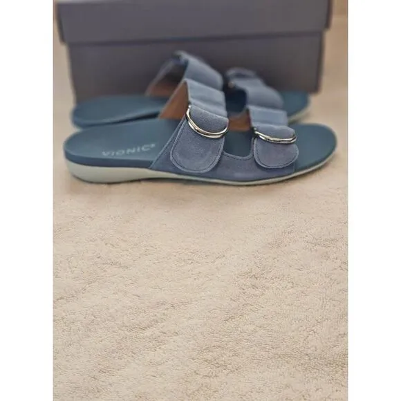 Vionic ladies slide sandals NWB