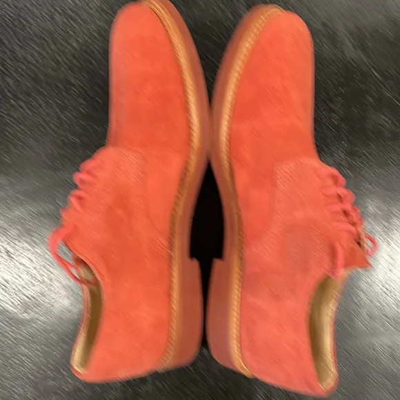 Walk Over Men’s Lace Up Pink Suede Leather Shoes Size 9