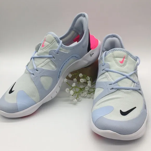 WMNS NIKE FREE RN 5.0 white/black-half blue