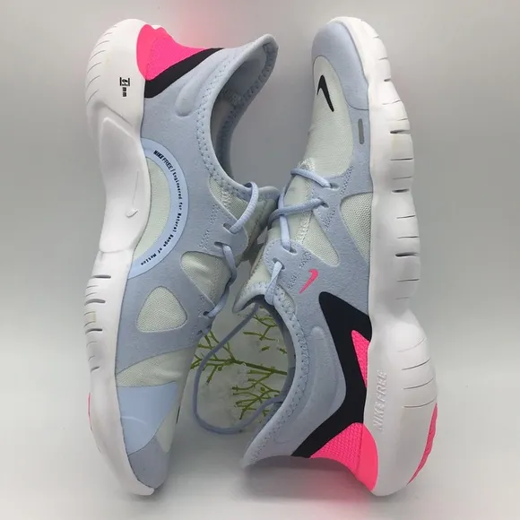 WMNS NIKE FREE RN 5.0 white/black-half blue