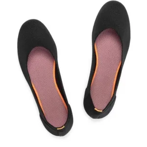 Women’s Ballet Flat Shoes Knit Dress Shoes Round Toe Slip On Ballerina Walking