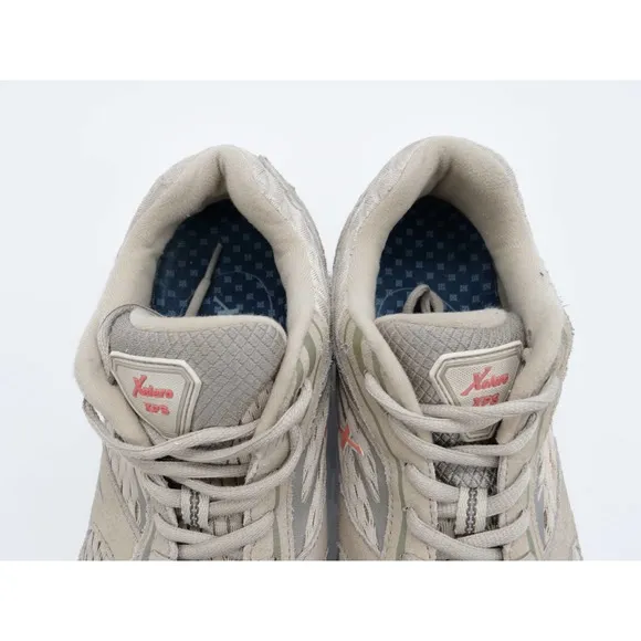 Xelero XPS Walking Shoes Womens 9.5 Gray Suede Plantar Fasciitis Comfort Sneaker