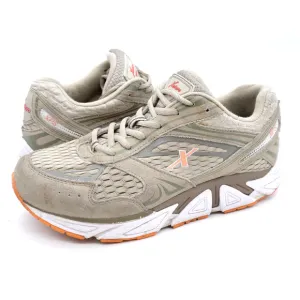 Xelero XPS Walking Shoes Womens 9.5 Gray Suede Plantar Fasciitis Comfort Sneaker