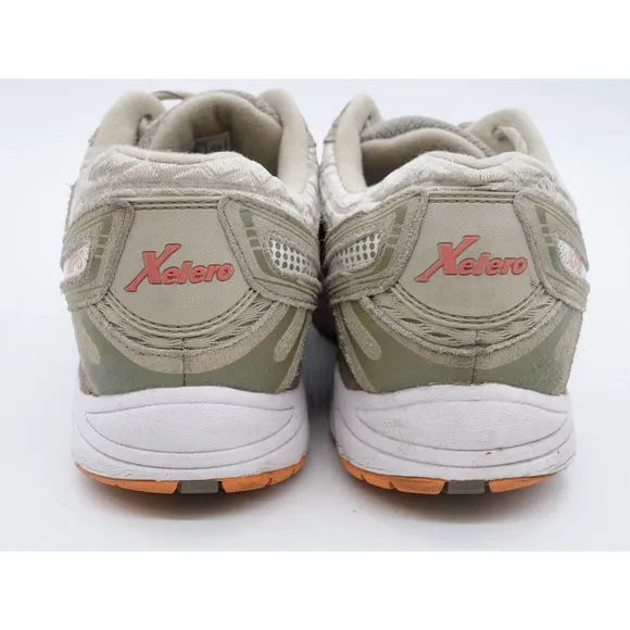 Xelero XPS Walking Shoes Womens 9.5 Gray Suede Plantar Fasciitis Comfort Sneaker