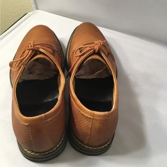 Zanzara MEN’S LEATHER LACE DRESS SHOES SIZE 10.5
