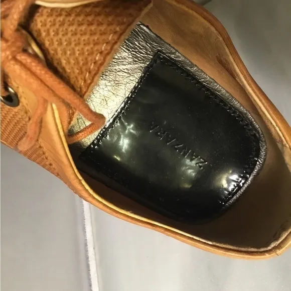 Zanzara MEN’S LEATHER LACE DRESS SHOES SIZE 10.5