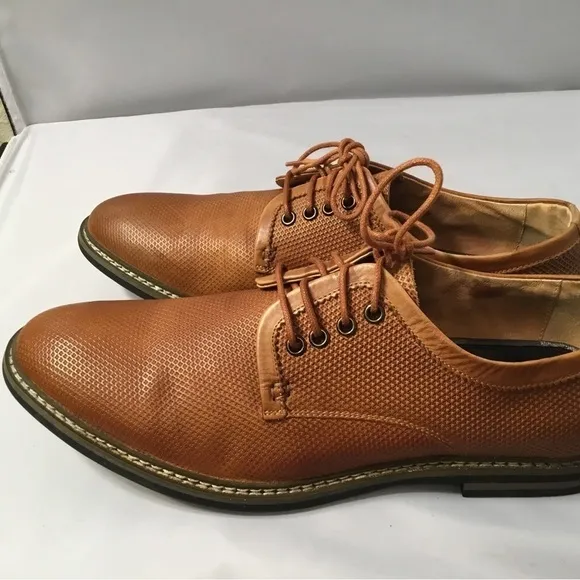 Zanzara MEN’S LEATHER LACE DRESS SHOES SIZE 10.5