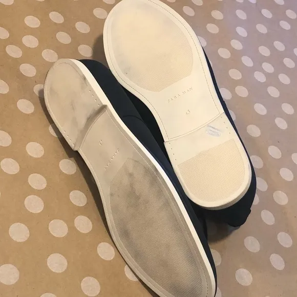 Zara Man Blue Shoes