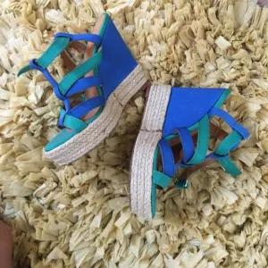 Zara wedge sandals.