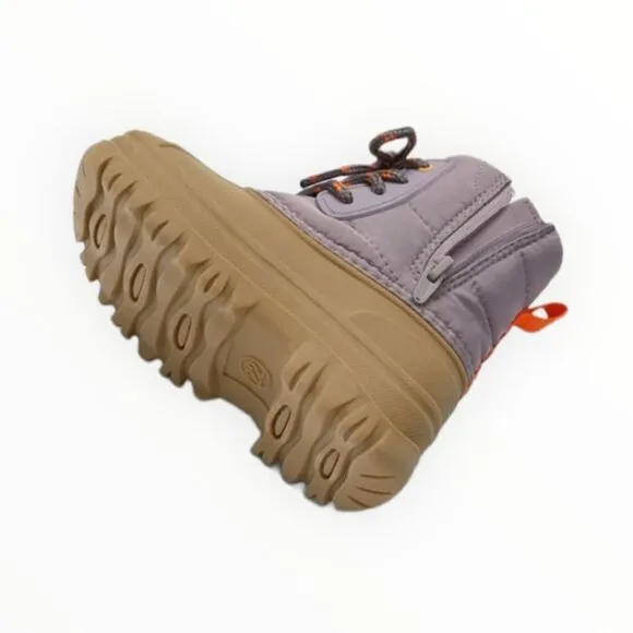 ZARA Kids | Mauve | TOPSTITCHED HIKING BOOTS